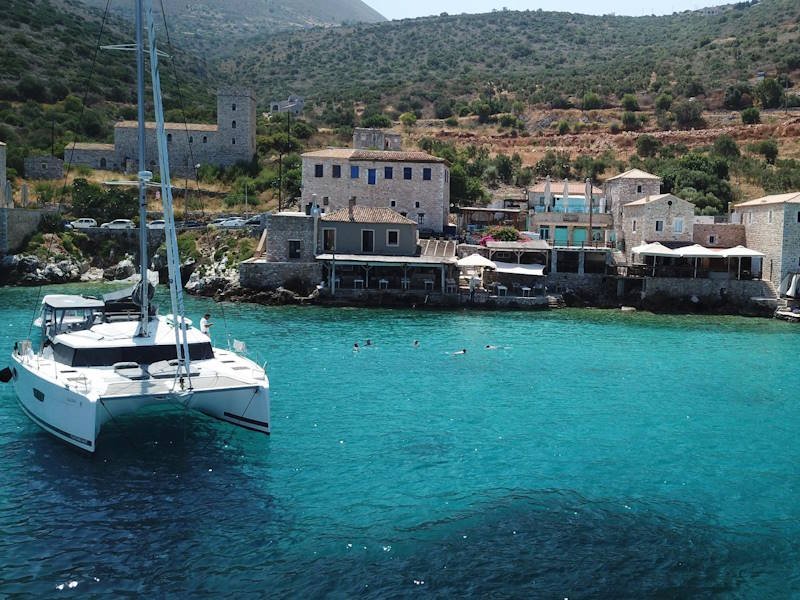 Mani Peninsula Luxury Speedboat Adventure. Limeni, Katafygi Caves, Agios Nikolaos